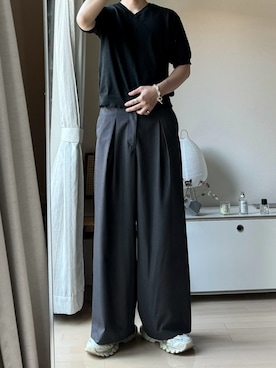 「アイテム（トップス）」を使った、ゆう　インスタ7万人さん（メンズ・180cm）の夏コーディネート