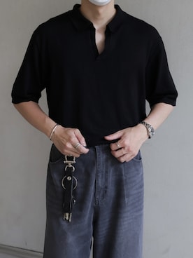 ゆう　インスタ7万人さん（メンズ・180cm）の夏コーディネート