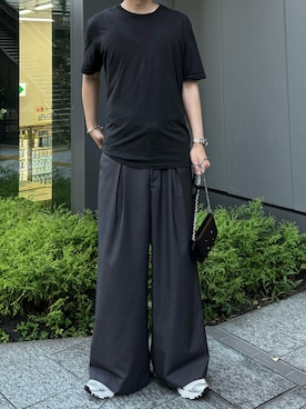 「CALLNE（カルネ）のアイテム」を使った、ゆう　インスタ7万人さん（メンズ・180cm）の夏コーディネート