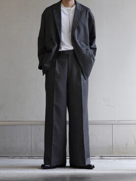 ゆう　インスタ7万人さん（メンズ・180cm）の秋コーディネート