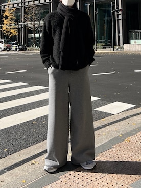 ゆう　インスタ7万人さん（メンズ・180cm）の冬コーディネート