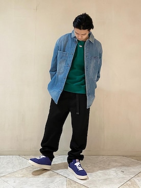 「DIESEL（ディーゼル）のアイテム（シャツ/ブラウス）」を使った、フジケン@DIESELさん（メンズ・175cm）の冬コーディネート