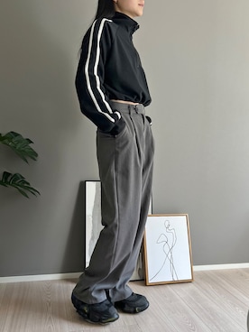 「クロップドトップス」｜「アイテム（その他）」を使った、Jewelobeさん（レディース・155cm）の秋コーディネート
