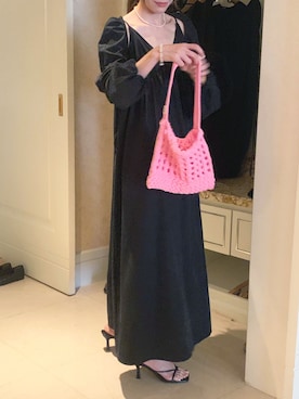 「キャミワンピ」｜「アイテム（セットアップ）」を使った、Jewelobeさん（レディース・158cm）の春コーディネート
