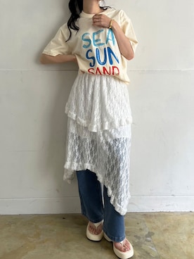 Jewelobeさん（レディース・165cm）の春コーディネート