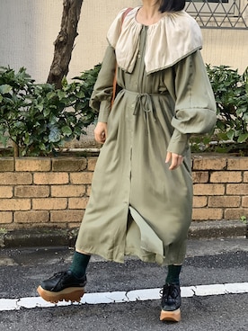 「配色」｜「アイテム（その他）」を使った、Jewelobeさん（レディース・155cm）の冬コーディネート