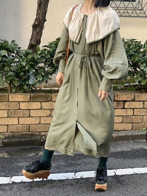 【Belle vintage】Aurora Grimm【ネイビー】ワンピース Belle vintage】Aurora Grimm【ネイビー】ワンピース