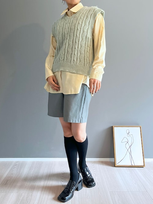 最終値下げ　キャピタル　レザーパッチ　ハーフパンツ　サイズ3 最終値下げ キャピタル レザーパッチ ハーフパンツ サイズ3