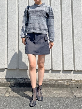 「カーゴスカート」｜「アイテム（その他）」を使った、Jewelobeさん（レディース・171cm）の秋コーディネート