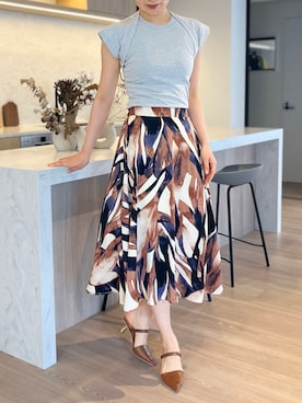 「ドルマンスリーブ」｜「アイテム（その他）」を使った、Jewelobeさん（レディース・171cm）の春コーディネート