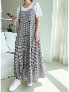 「モノトーン」｜Jewelobeさん（レディース・155cm）の春コーディネート