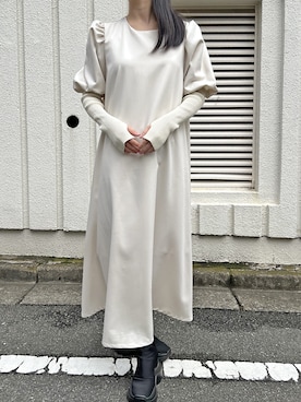 「サムホール」｜Jewelobeさん（レディース・155cm）の冬コーディネート