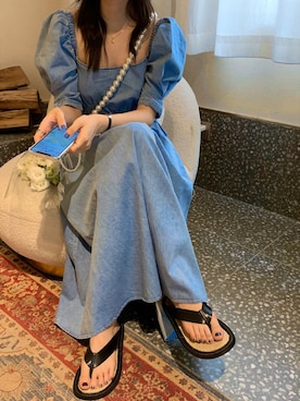 「肌見せ」｜Jewelobeさん（レディース・155cm）の春コーディネート