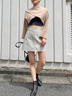 「カシュクール」｜「アイテム（その他）」を使った、Jewelobeさん（レディース・171cm）の秋コーディネート