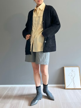 「カーディガンコーデ」｜「アイテム（その他）」を使った、Jewelobeさん（レディース・171cm）の秋コーディネート