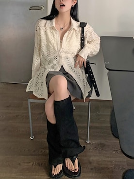 「初秋コーデ」｜「アイテム（その他）」を使った、Jewelobeさん（レディース・154cm）の夏コーディネート