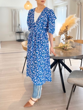 「フリンジデニム」｜「アイテム（その他）」を使った、Jewelobeさん（レディース・171cm）の春コーディネート