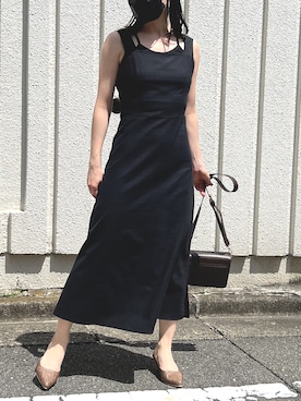 「カラー×コーデ」｜「アイテム（ワンピース）」を使った、Jewelobeさん（レディース・155cm）の夏コーディネート