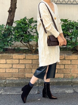 「ロングカーディガン」｜Jewelobeさん（レディース・171cm）の秋コーディネート