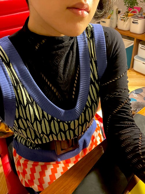 LIMI feu オイルスムース革巻きバックルBT LIMI feu（リミフゥ）の「ｵｲﾙｽﾑｰｽ革巻きﾊﾞｯｸﾙBT（ベルト）」 - WEAR