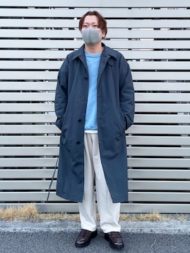 「CREARE -LINO-（クレアーレリノ）のアイテム（スウェット）」を使った、har_papaさん（メンズ・170cm）の春コーディネート