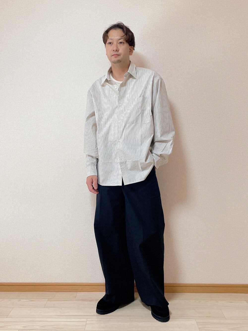 shiun（シウン）の「BLACK SUEDE MOCCASIN（モカシン/デッキ