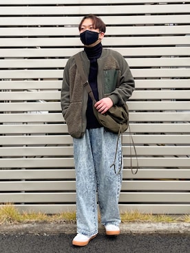 「SVEC（シュベック）のアイテム」を使った、har_papaさん（メンズ・170cm）の冬コーディネート