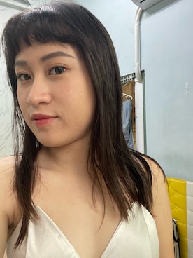 「5（ファイブ）のアイテム（キャミソール）」を使った、Yi Ting Huさん（レディース・148cm）の夏コーディネート
