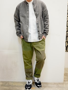 「ROKX（ロックス）のアイテム（パンツ）」を使った、gotti5155さん（メンズ・174cm）の冬コーディネート