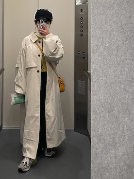 「アイテム（ジャケット/アウター）」を使った、mei  suzukiさん（レディース・148cm・10代）の冬コーディネート