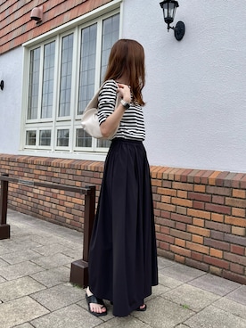 「for/c（フォーシー）のアイテム（トップス）」を使った、aikoさん（レディース・165cm）の夏コーディネート