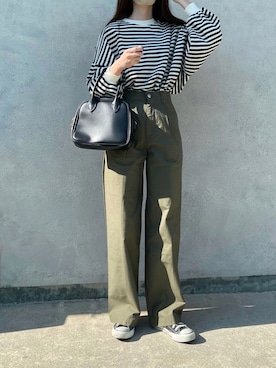 「cuorequal（クオレコール）のアイテム」を使った、aikoさん（レディース・165cm）の夏コーディネート