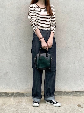 「cuorequal（クオレコール）のアイテム」を使った、aikoさん（レディース・165cm）の秋コーディネート