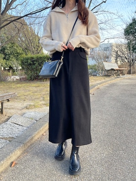 「DHOLIC（ディーホリック）のアイテム（リング）」を使った、aikoさん（レディース・165cm）の春コーディネート