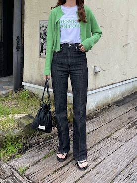 「DHOLIC（ディーホリック）のアイテム（リング）」を使った、aikoさん（レディース・165cm）の春コーディネート