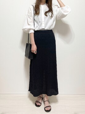 「cuorequal（クオレコール）のアイテム」を使った、aikoさん（レディース・165cm）の夏コーディネート