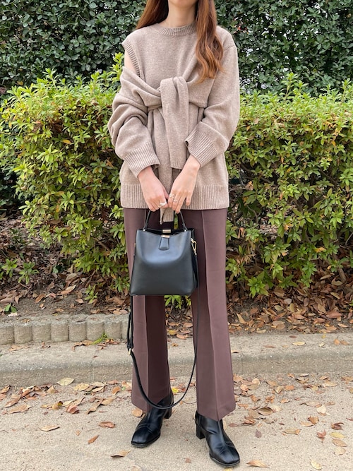 Aikoさんのニット セーターを使ったコーディネート Zozotown