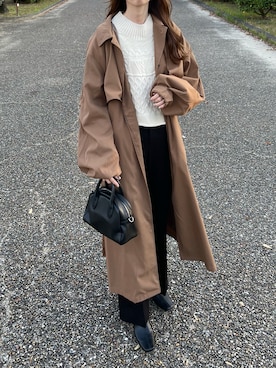 「cuorequal（クオレコール）のアイテム」を使った、aikoさん（レディース・165cm）の秋コーディネート