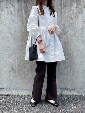 「cuorequal（クオレコール）のアイテム」を使った、aikoさん（レディース・165cm）の夏コーディネート