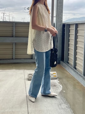 「NOMINE（ノミネ）のアイテム」を使った、aikoさん（レディース・165cm）の夏コーディネート