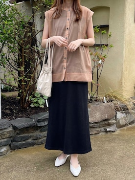 「Oito（オイト）のアイテム」を使った、aikoさん（レディース・165cm）の春コーディネート