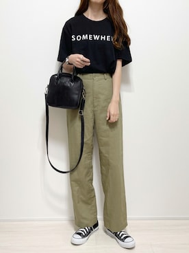 「cuorequal（クオレコール）のアイテム」を使った、aikoさん（レディース・165cm）の夏コーディネート