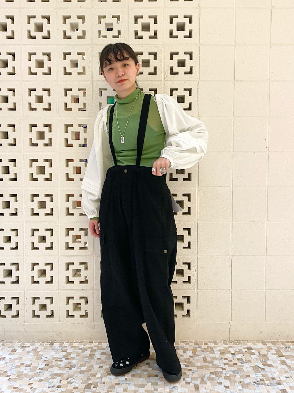 77circa × Dickies ワイドパンツ ボーイスカウト オーバーオール