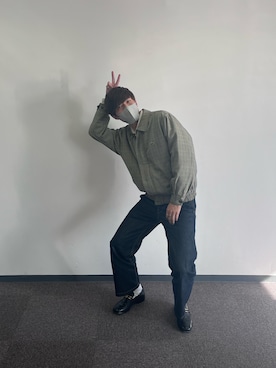 「RYO TAKASHIMA（リョウタカシマ）のアイテム」を使った、永遠さん（メンズ・181cm）の冬コーディネート