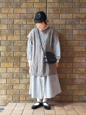 カナエさん（レディース・150cm）の冬コーディネート