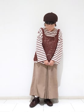 カナエさん（レディース・150cm）の秋コーディネート