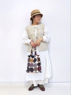 カナエさん（レディース・150cm）の春コーディネート