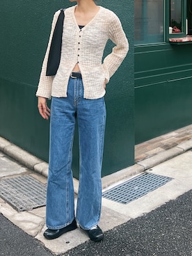 「MM6 Maison Margiela（ｴﾑｴﾑｼｯｸｽ ﾒｿﾞﾝ ﾏﾙｼﾞｪﾗ）のアイテム（バッグ）」を使った、Rannaさん（レディース・166cm）の春コーディネート