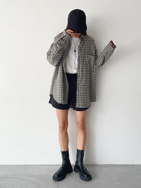 「TODAYFUL（トゥデイフル）のアイテム」を使った、Rannaさん（骨格ウェーブ・レディース・167cm）の秋コーディネート