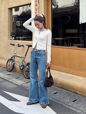 Rannaさん（レディース・166cm）の春コーディネート